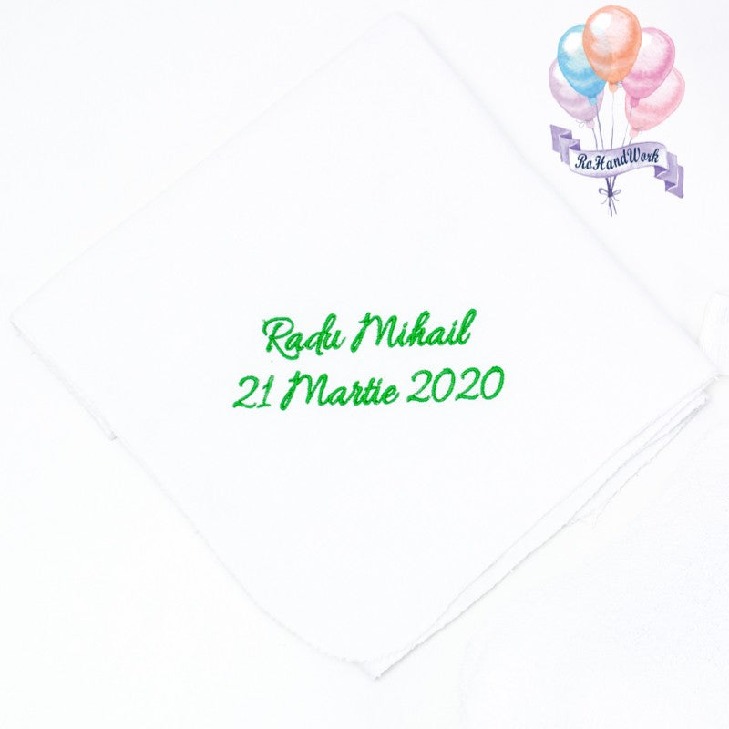 Set trusou botez Micul Print 1 - RoHandWork