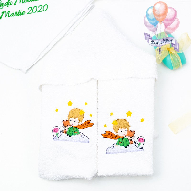 Set trusou botez Micul Print 1 - RoHandWork