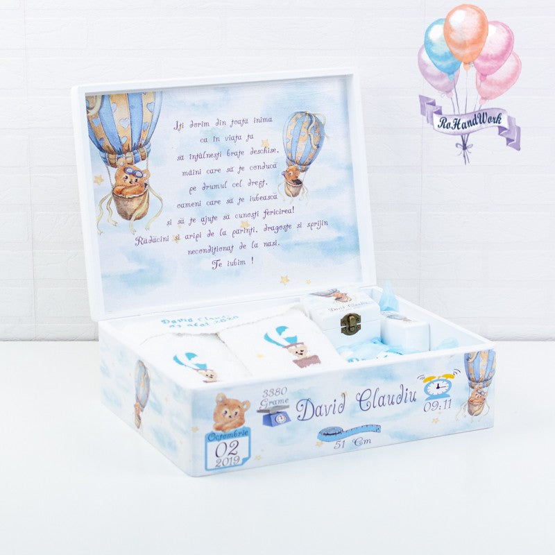 Set trusou Urs în balon 2 - RoHandWork
