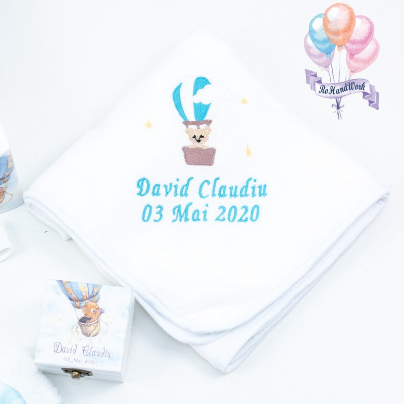 Set trusou Urs în balon 2 - RoHandWork