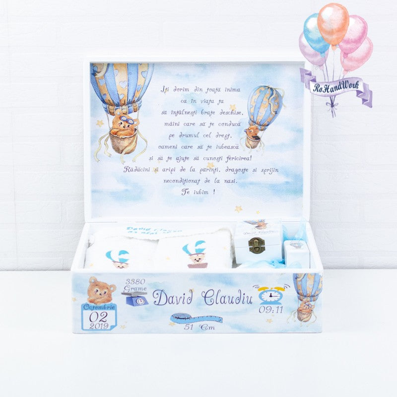 Set trusou Urs în balon 2 - RoHandWork