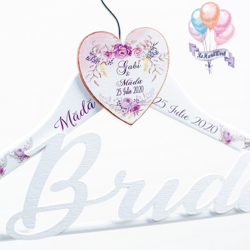 Umerase de nunta cu diverse flori bleo RoHandWork