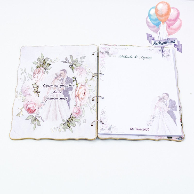 Wedding Guest Book - RoHandWork