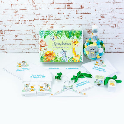Set trusou Safari verde RoHandWork
