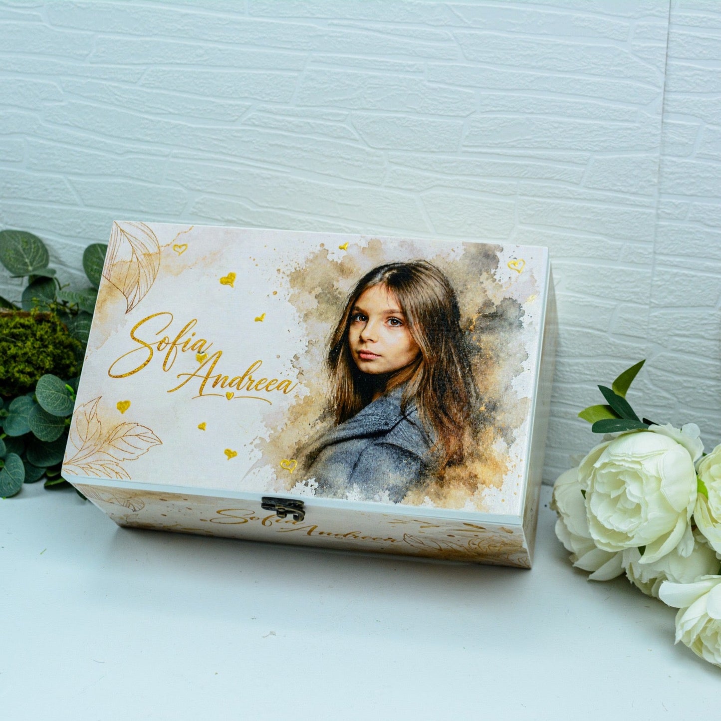 Cutie Amintiri personalizata medie RoHandWork