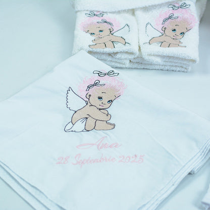 Set trusou botez Angel RoHandWork