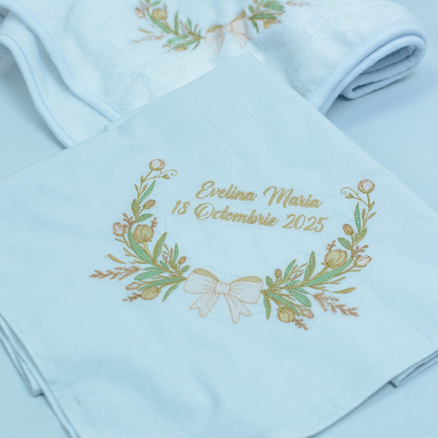 Set trusou botez Delicat Fetiță RoHandWork