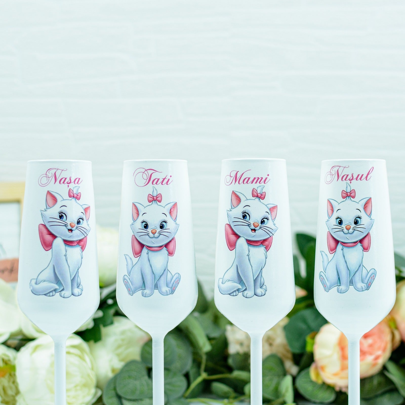 Pahare botez Pisicuta Marie RoHandWork