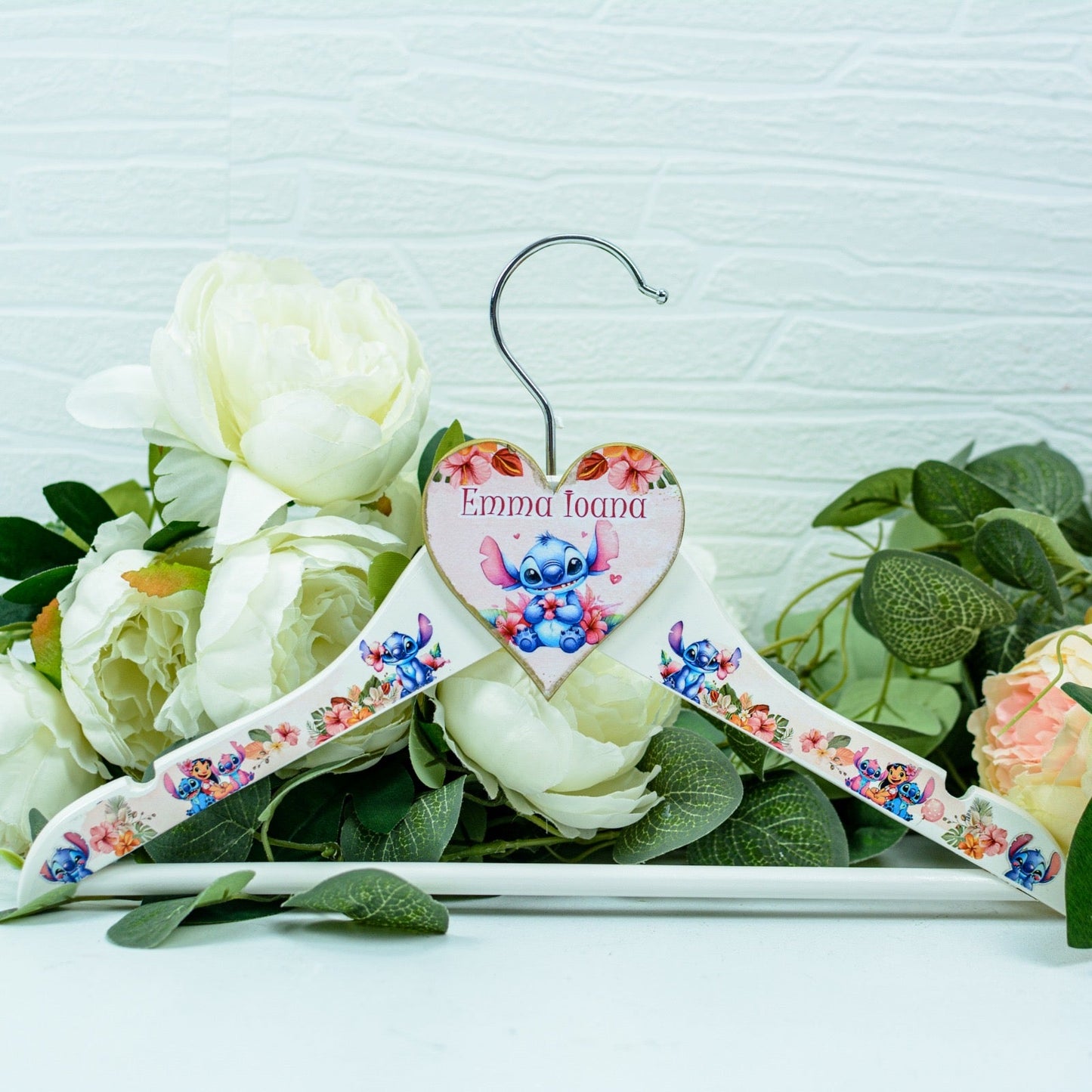 Umeras copil botez personalizat Stitch RoHandWork