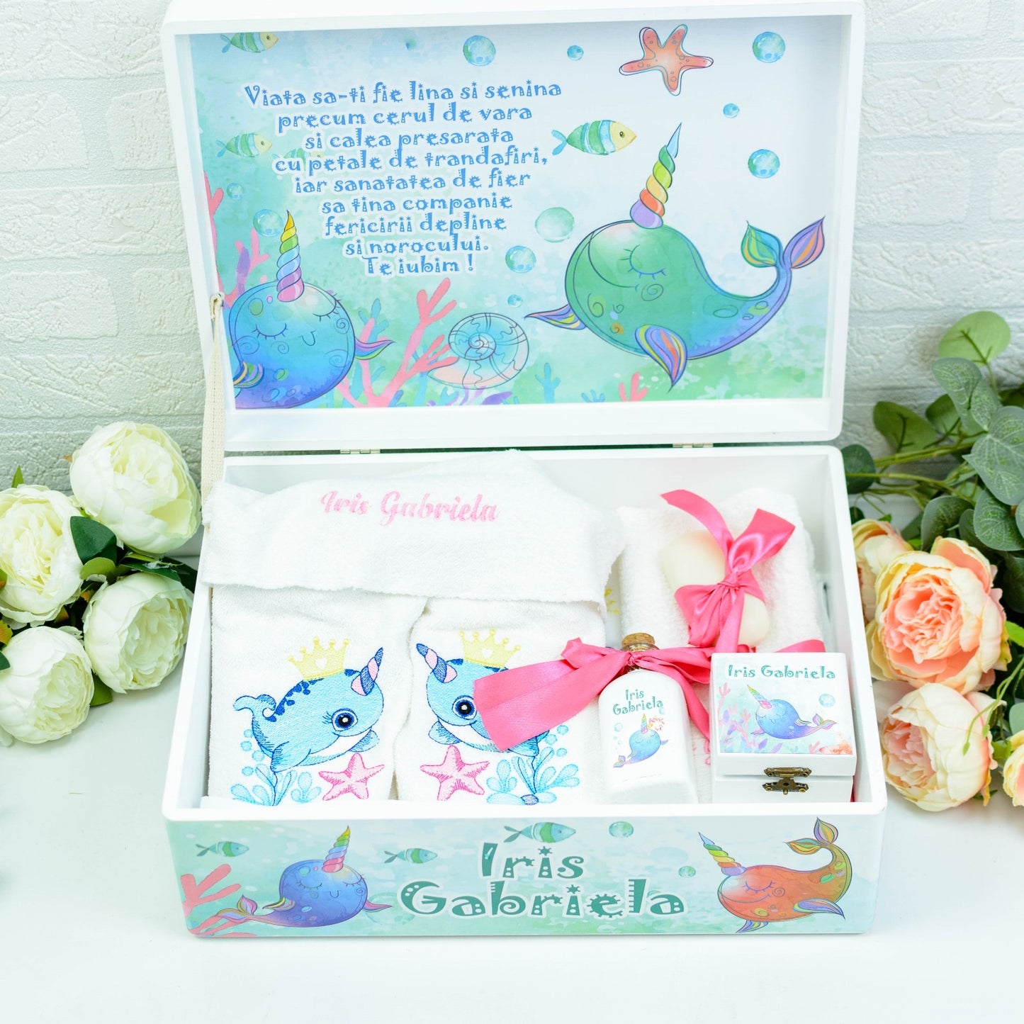 Set trusou Delfin Unicorn RoHandWork