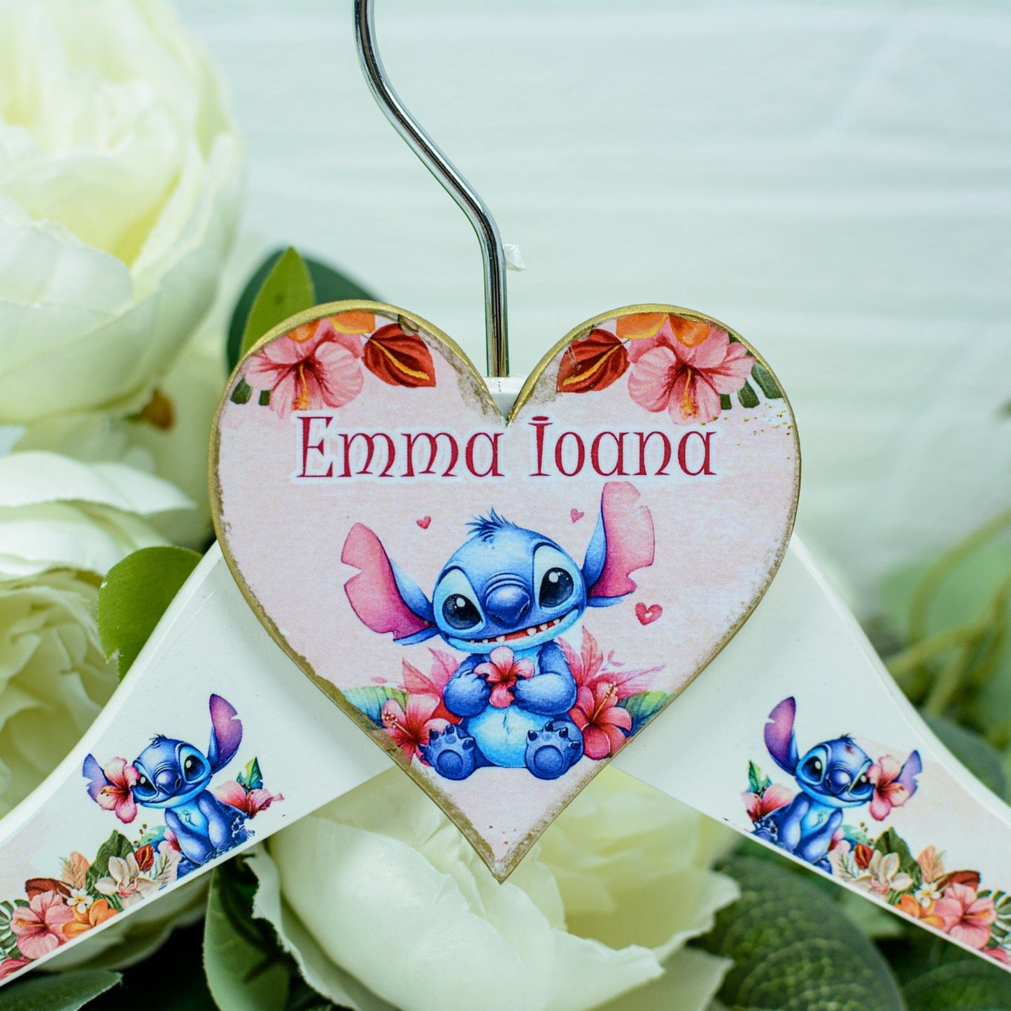 Umeras copil botez personalizat Stitch RoHandWork