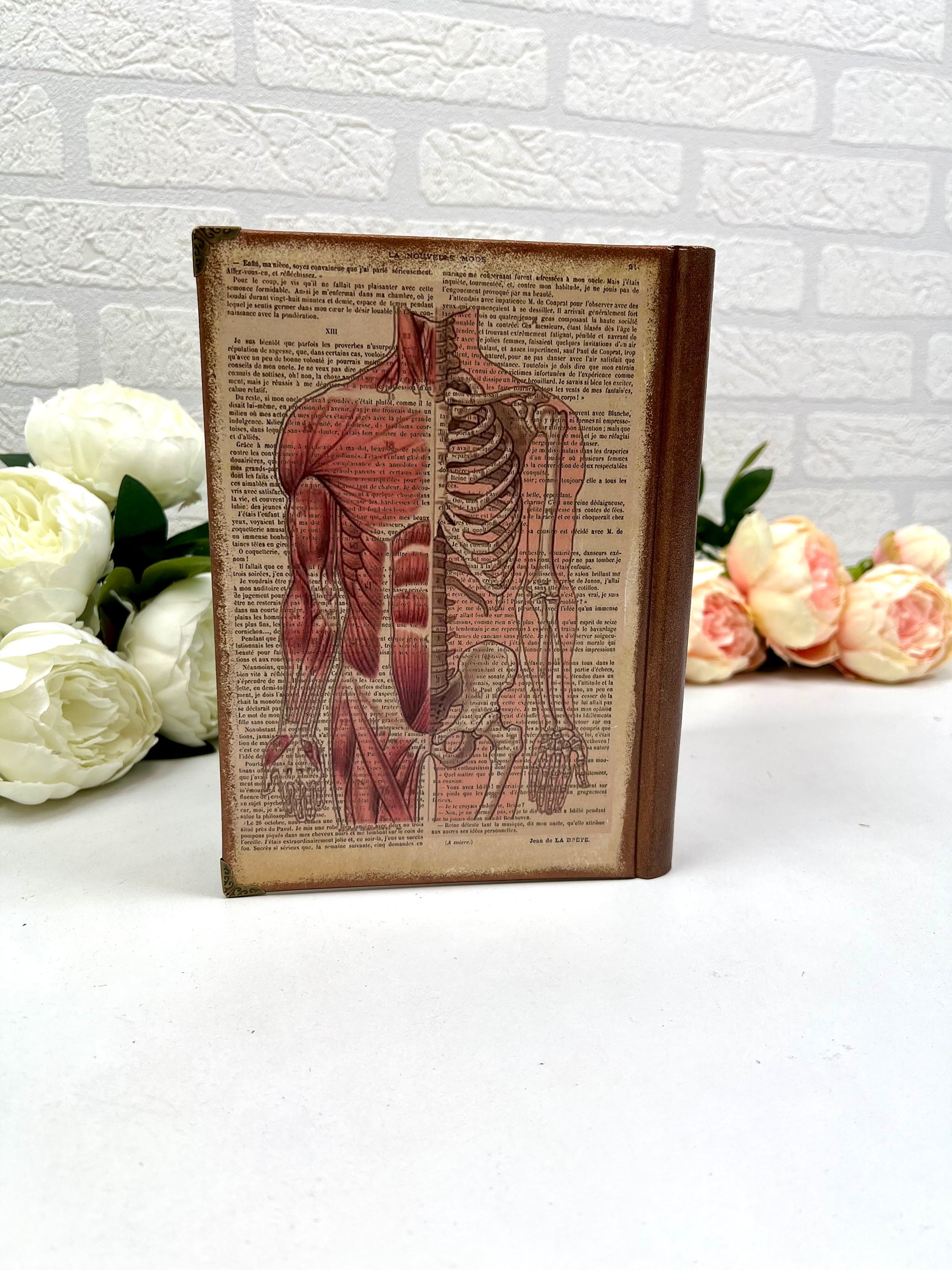 Agenda Personalizată Handmade Stil Vintage pentru Doctori RoHandWork