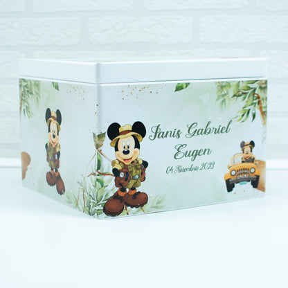 Cufar patrat bani Mickey Mouse Safari RoHandWork