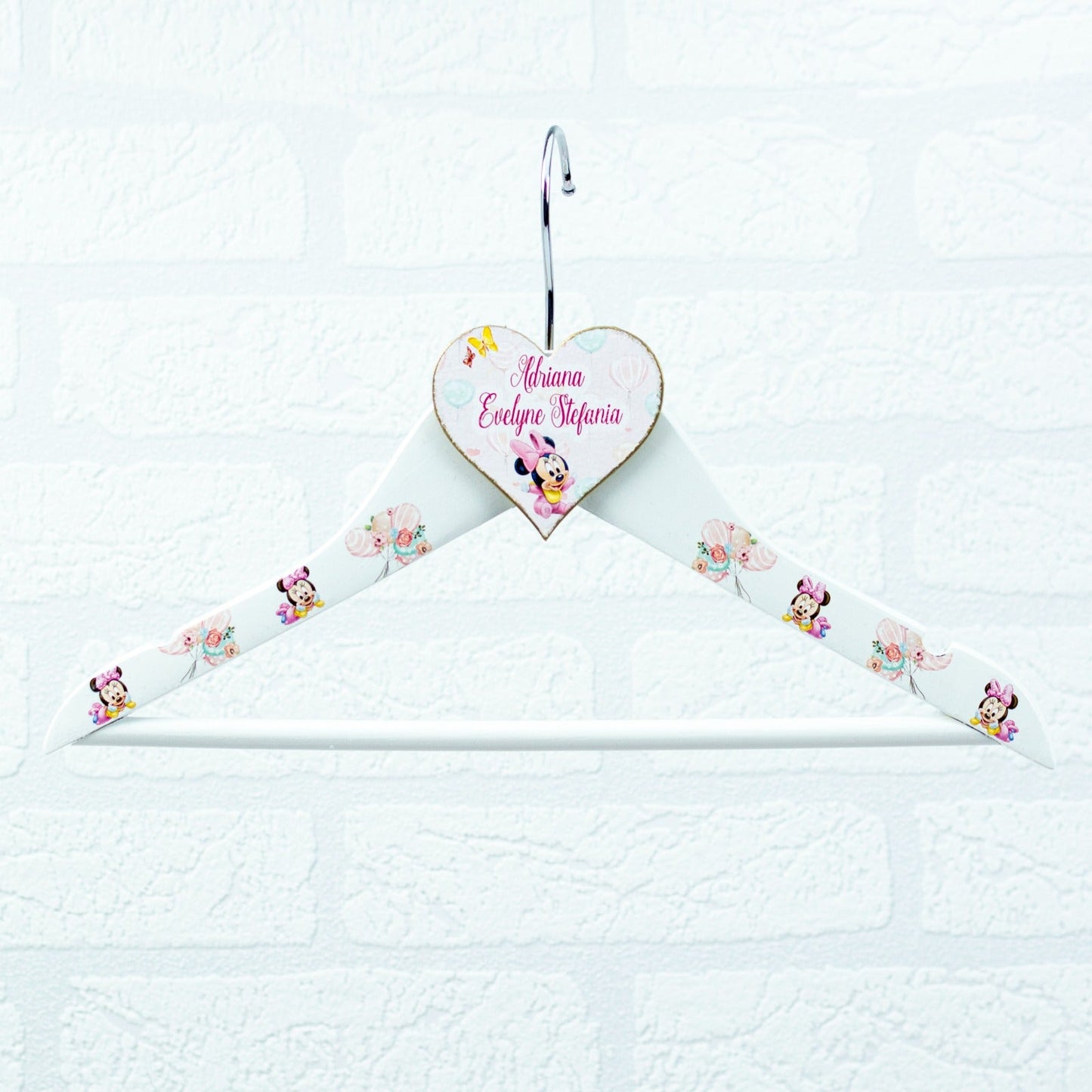 Umeras copil botez personalizat Minnie RoHandWork