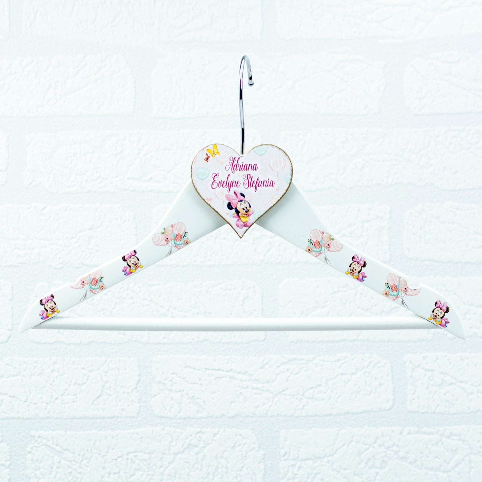 Umeras copil botez personalizat Minnie RoHandWork