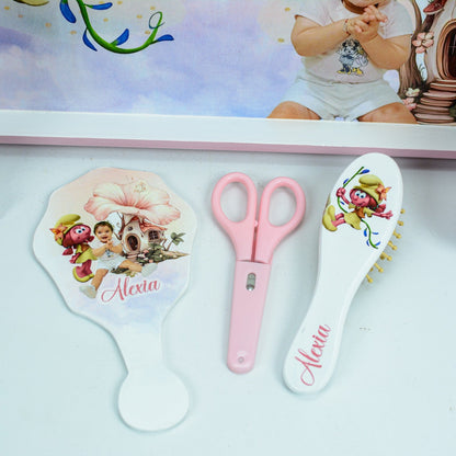 Set mot Strumfita simpatică   - set tava taiere mot personalizat RoHandWork