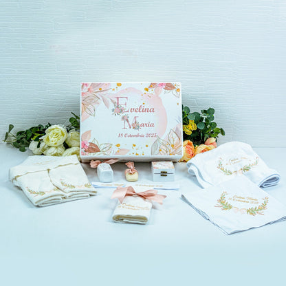 Set trusou botez Delicat Fetiță RoHandWork