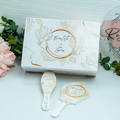 Cutie Amintiri medie Nunta cu magnolii RoHandWork