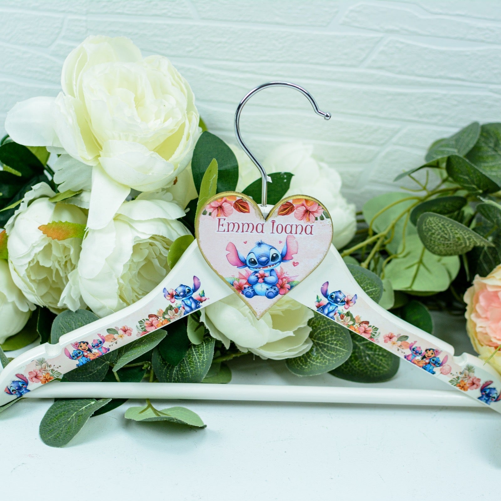 Umeras copil botez personalizat Stitch RoHandWork