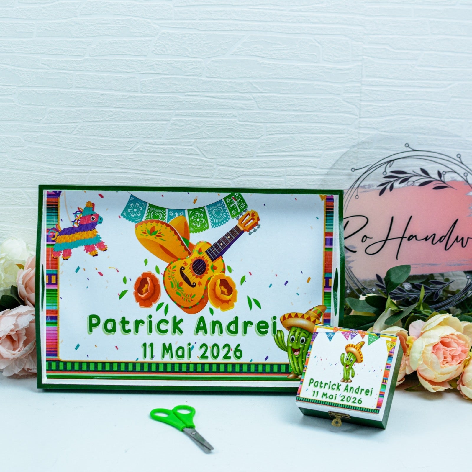 Set mot Fiesta mexicana 2 - set tava pentru taiere mot RoHandWork