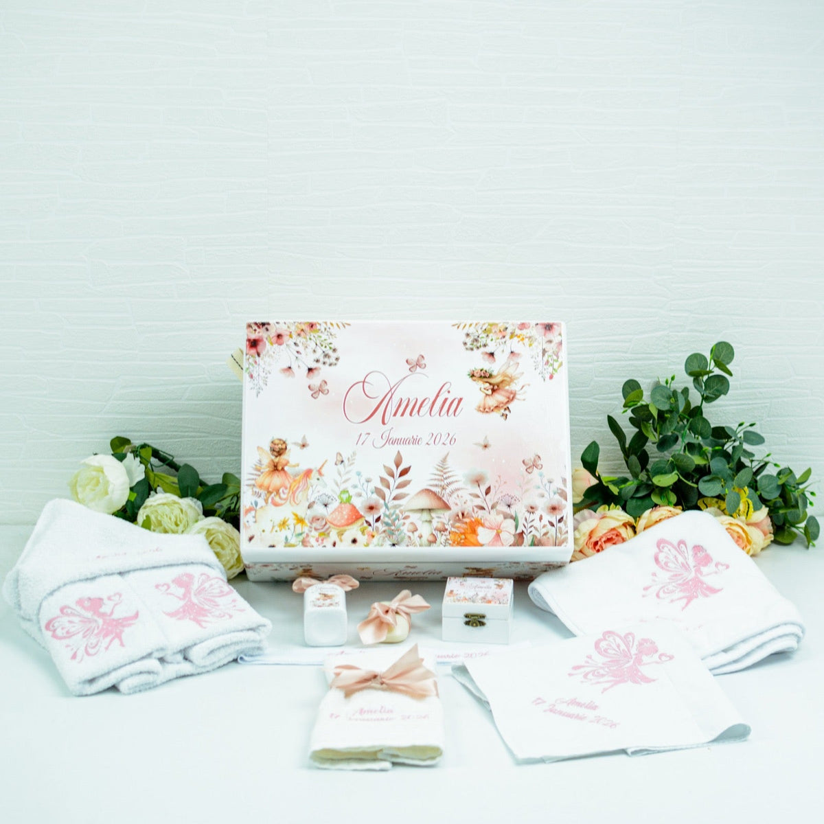 Set trusou botez Zâne grădina  2 RoHandWork