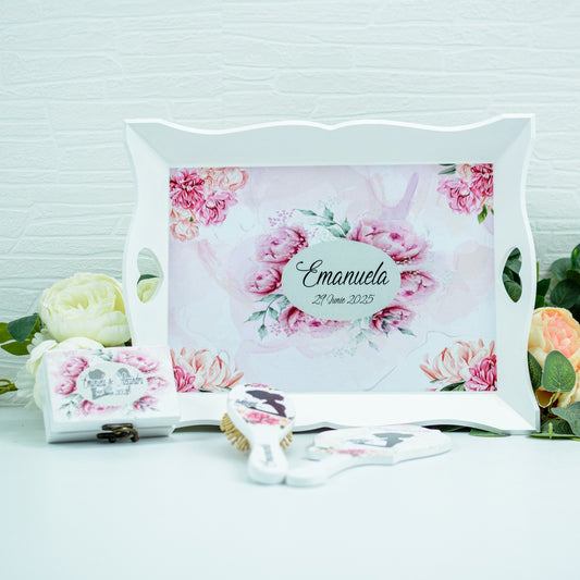 Set gatitul miresei Bujori 2