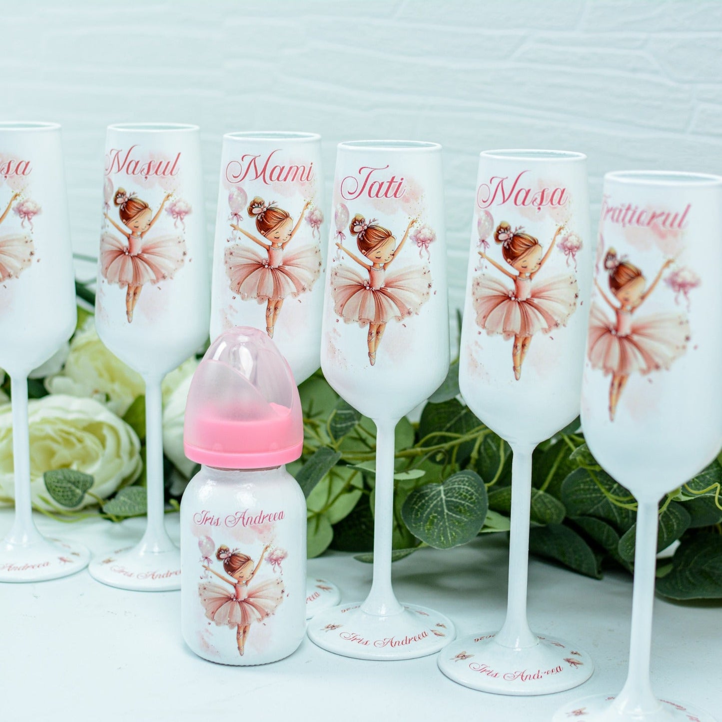 Pahare botez balerina 2 RoHandWork