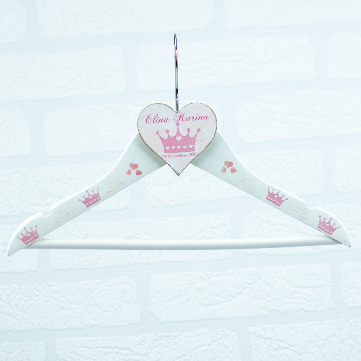 Umeras copil botez personalizat Coroana RoHandWork