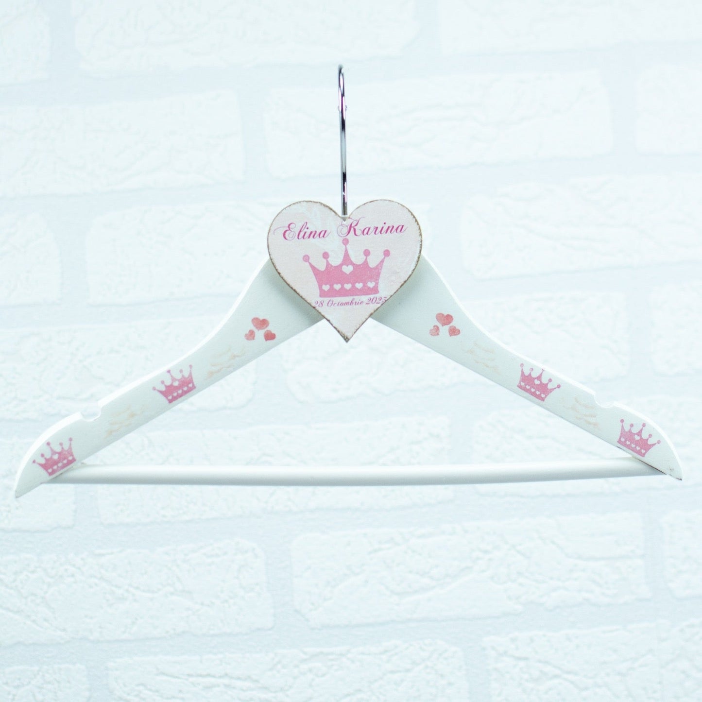 Umeras copil botez personalizat Coroana RoHandWork