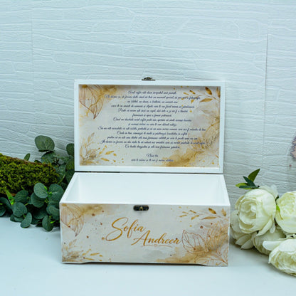 Cutie Amintiri personalizata medie RoHandWork