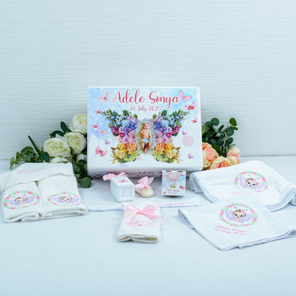 Set trusou botez Fluture RoHandWork
