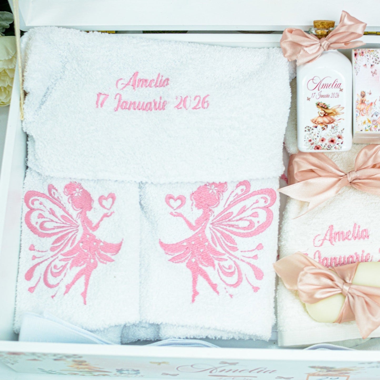 Set trusou botez Zâne grădina  2 RoHandWork