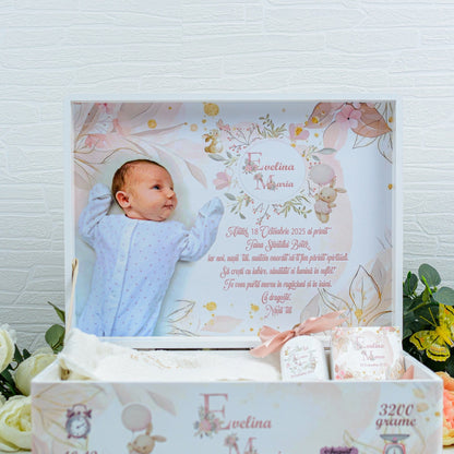 Set trusou botez Delicat Fetiță RoHandWork