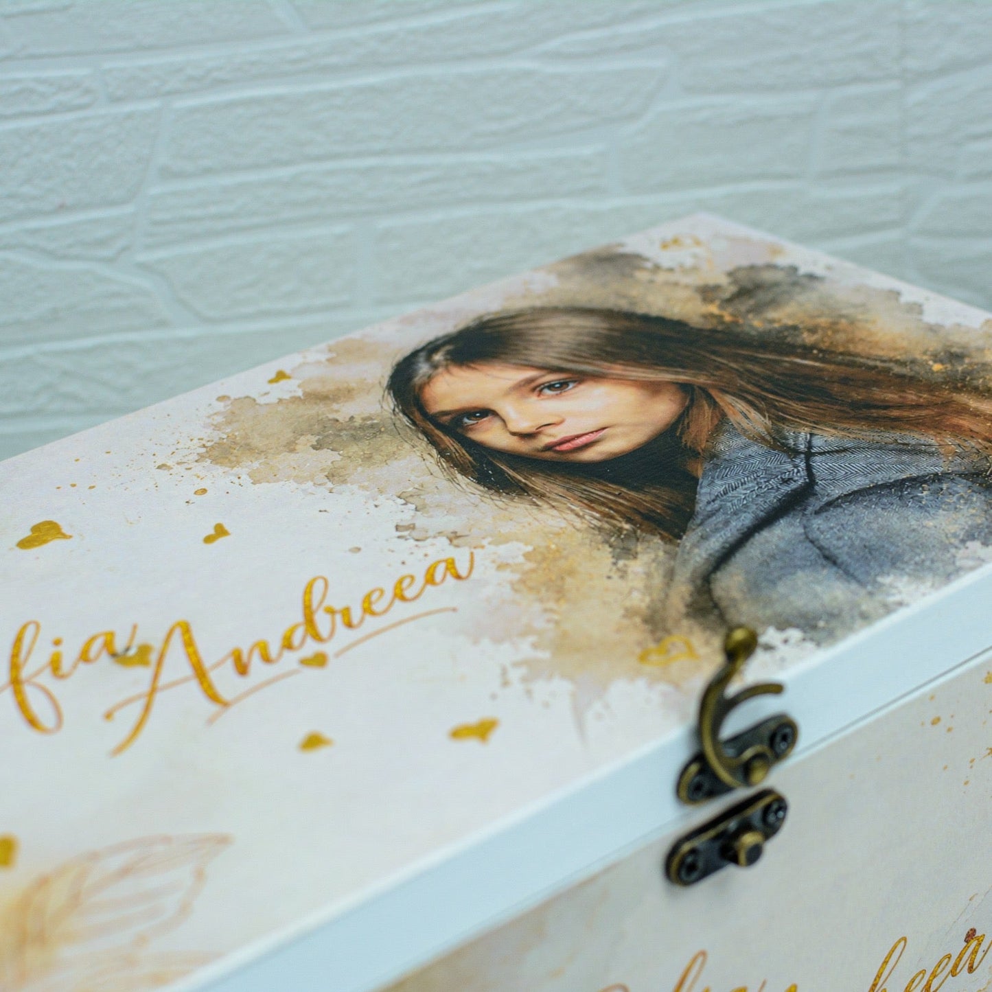 Cutie Amintiri personalizata medie RoHandWork