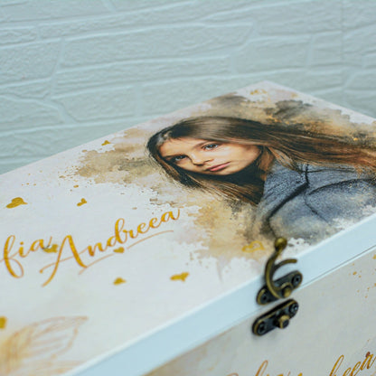 Cutie Amintiri personalizata medie RoHandWork