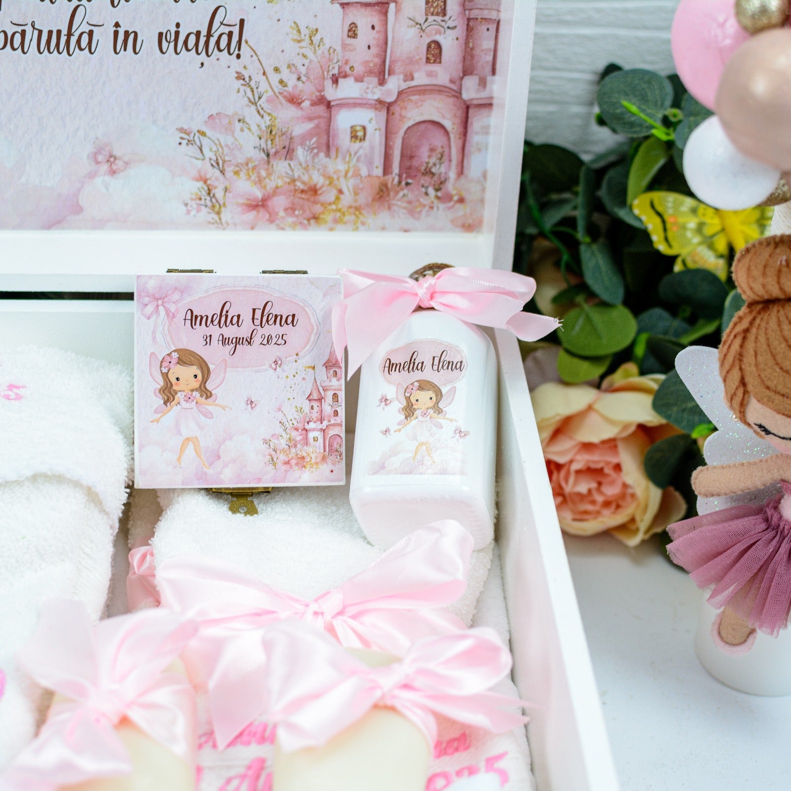 Set trusou botez Zâna la castel RoHandWork