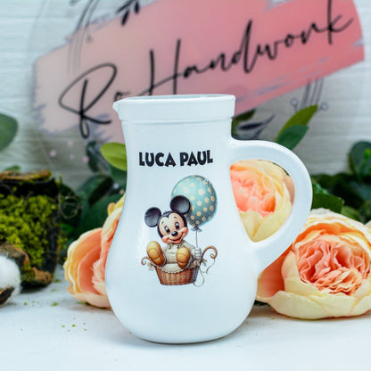 Carafa botez - Canta de botez Mickey baby RoHandWork