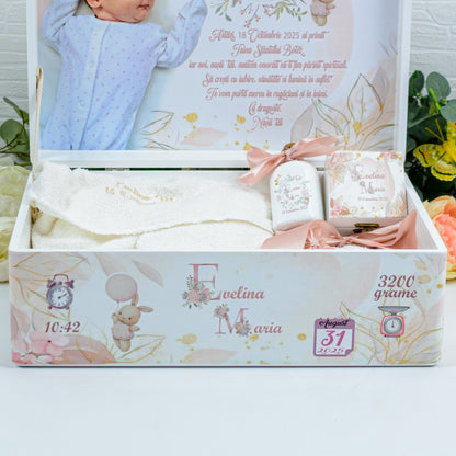 Set trusou botez Delicat Fetiță RoHandWork