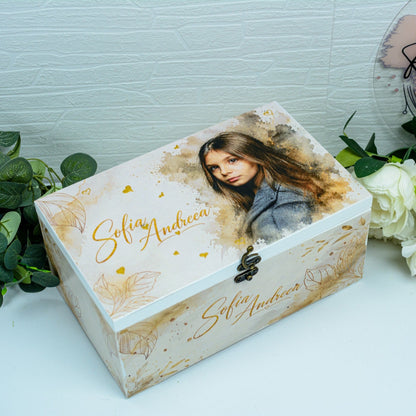 Cutie Amintiri personalizata medie RoHandWork