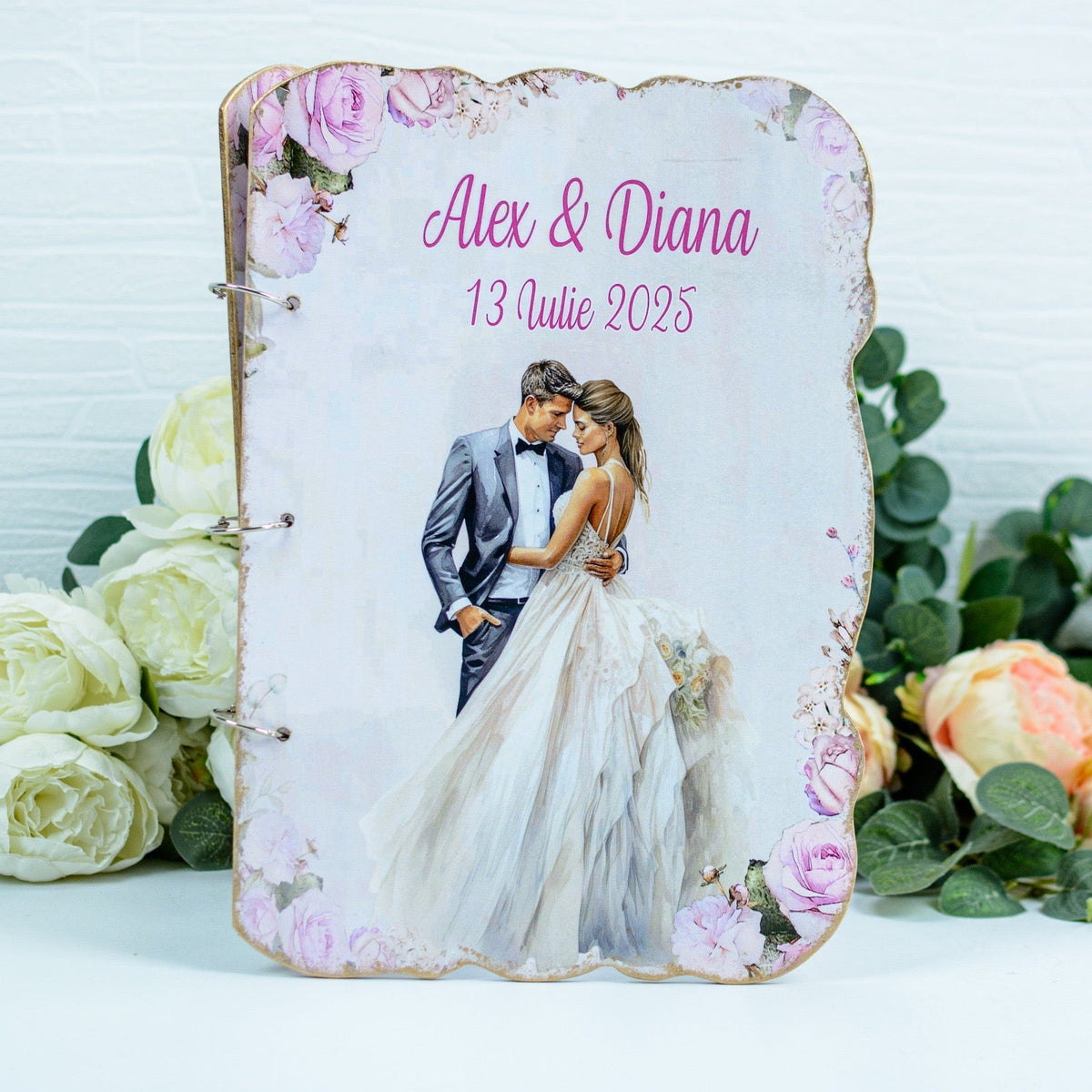 Guestbook Personalizat de Nunta Miri RoHandWork