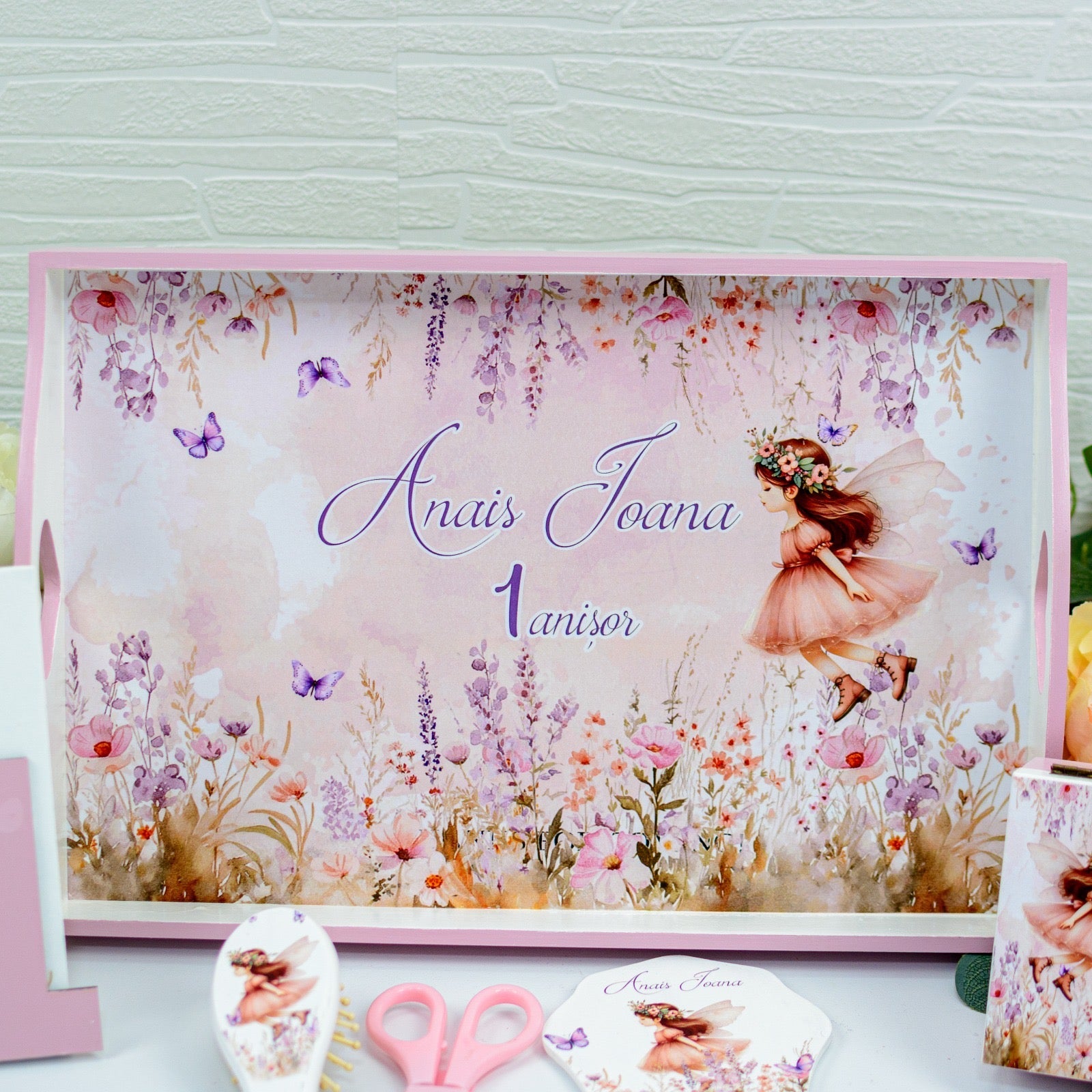 Set mot zâna   - set tava taiere mot personalizat RoHandWork