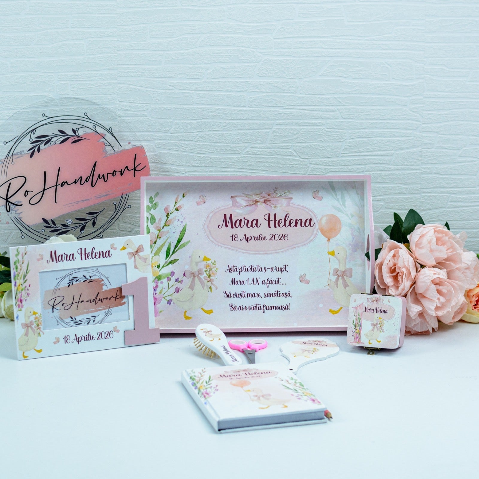 Set mot Gasculita   - set tava taiere mot personalizat RoHandWork