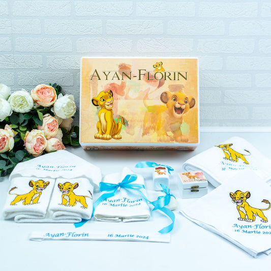 Set trusou botez Simba Lion King - RoHandWork