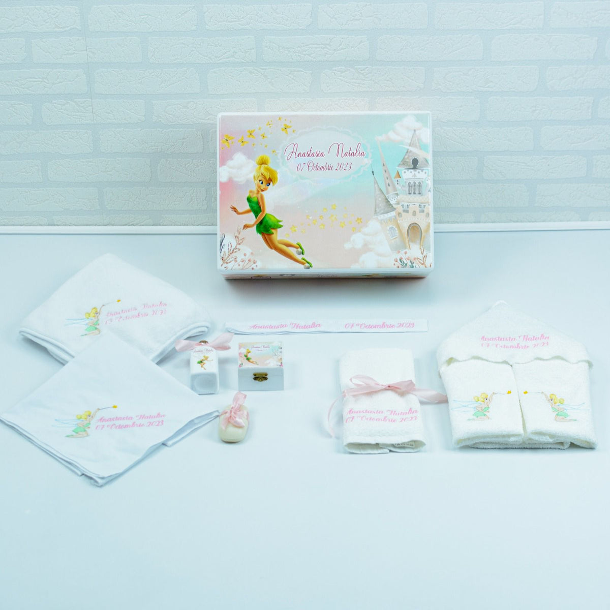 Set trusou botez Clopotica Tinkerbell - RoHandWork