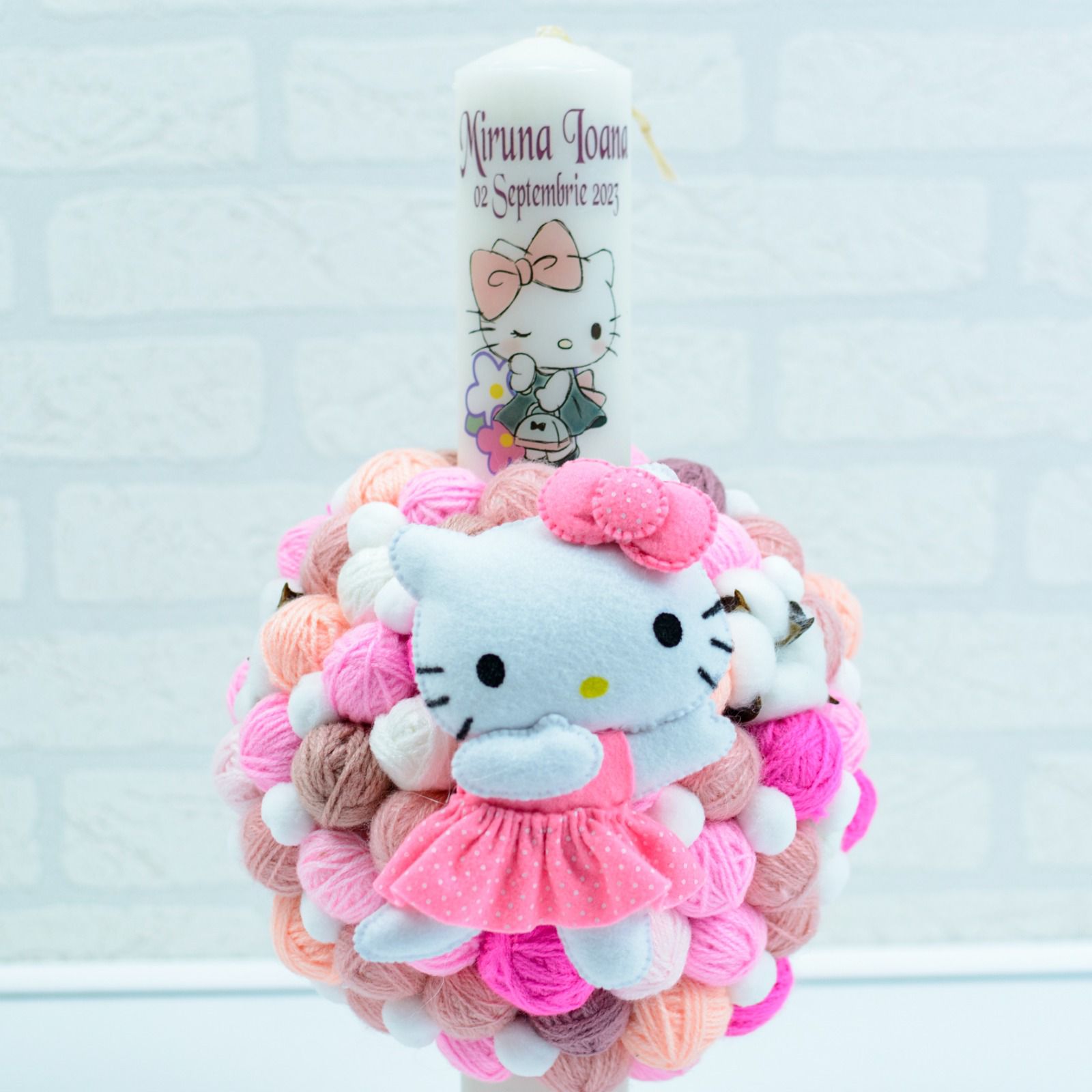 Set trusou botez Hello Kitty 1 RoHandWork