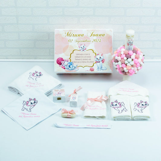 Set trusou botez Pisicuta Marie1 - RoHandWork