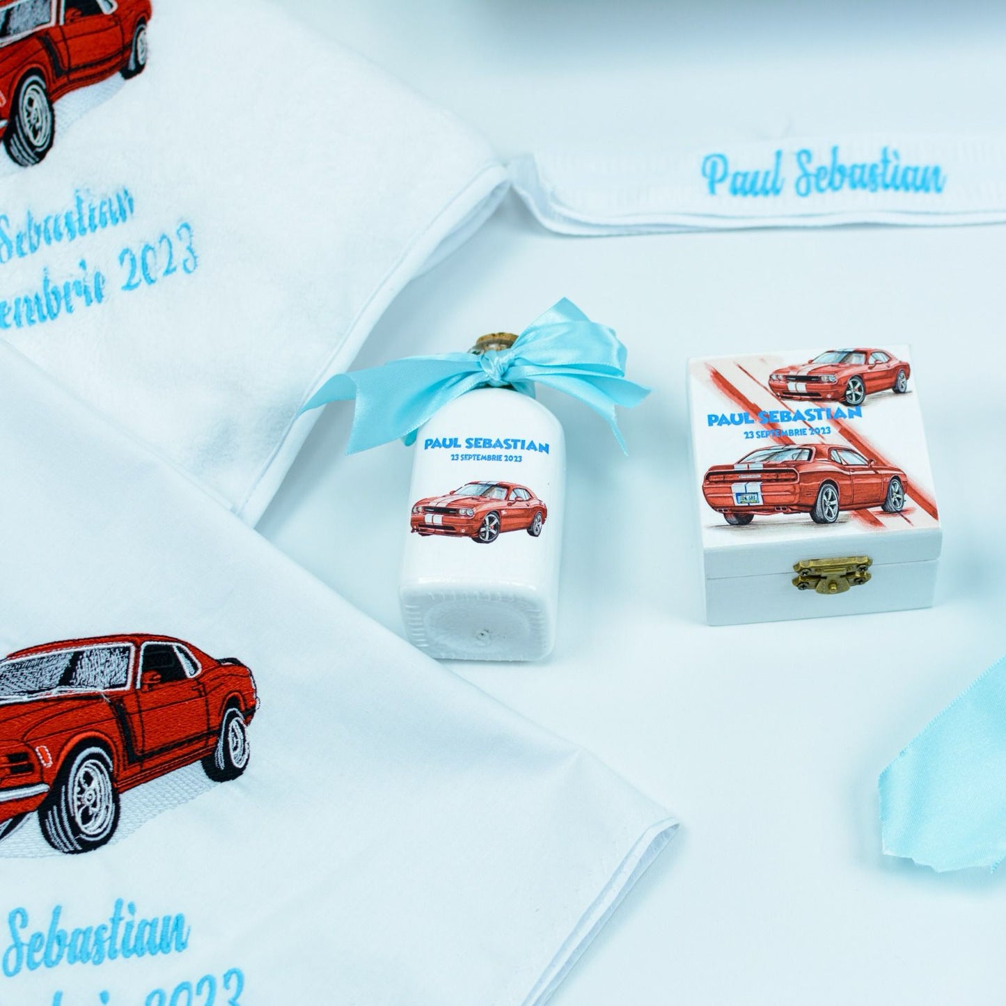 Christening kit set Racing car