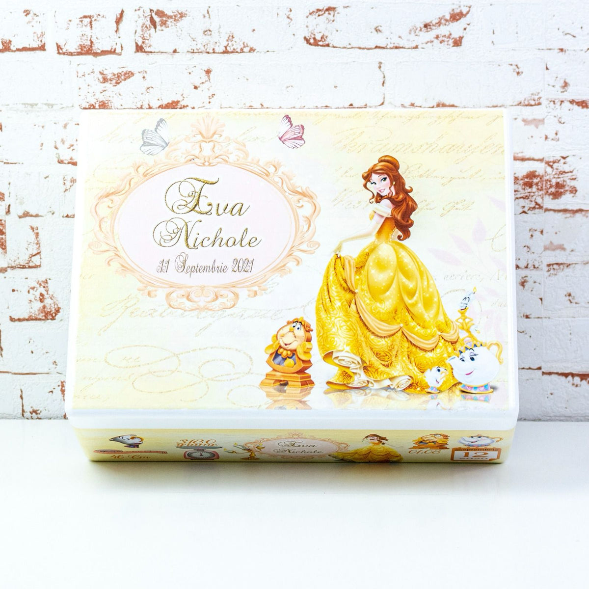 Cutie de amintiri Belle (Frumoasa si Bestia) RoHandWork