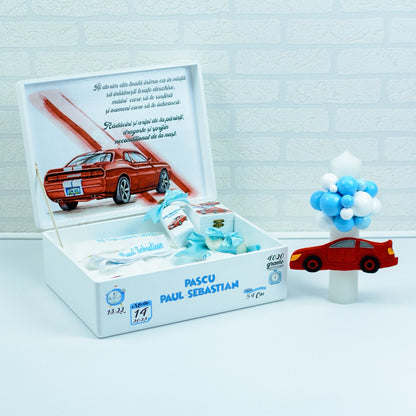 Christening kit set Racing car