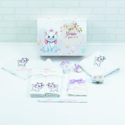 Marie Kitty christening kit set 1